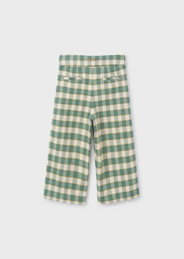 Abel & Lula Plaid Culotte Pants