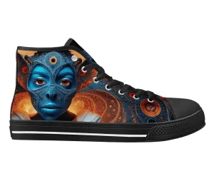 Azure Alien High Tops