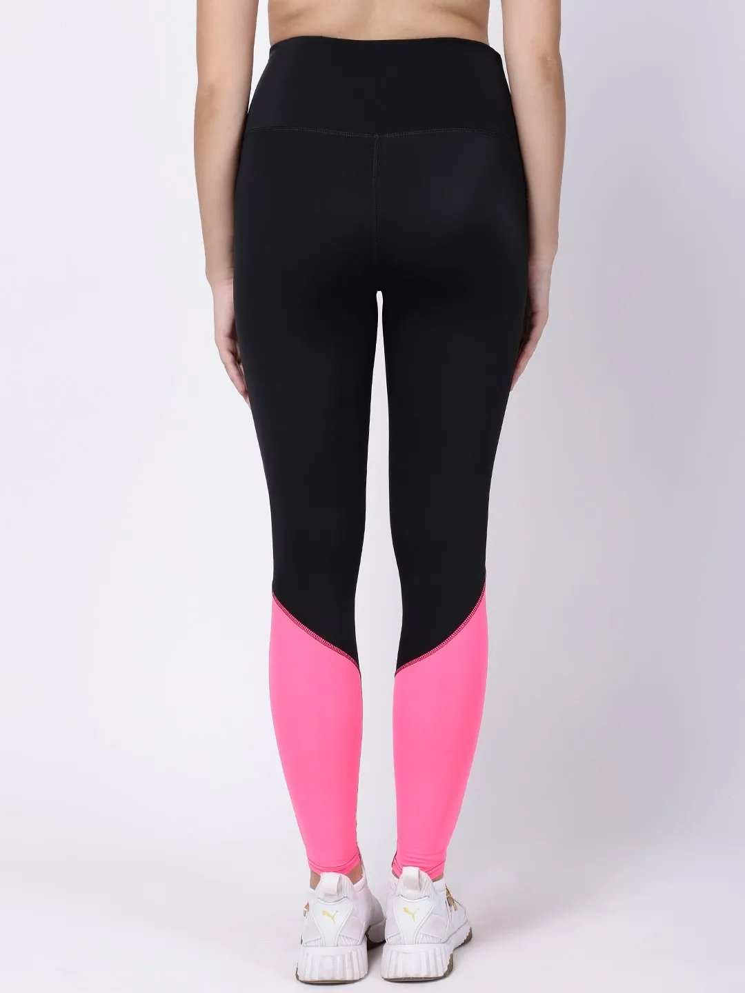 Black-NeoPink Style Diva Leggings