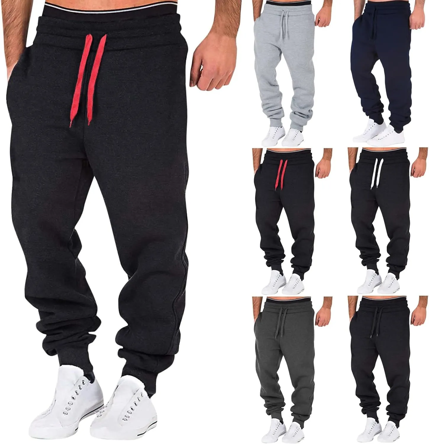 Cargo Pants for Men Relaxed Fit Cargo Pant Lightweight Tactical Pant Hiking Jogger Classic Fit Multi Pockets Autumn