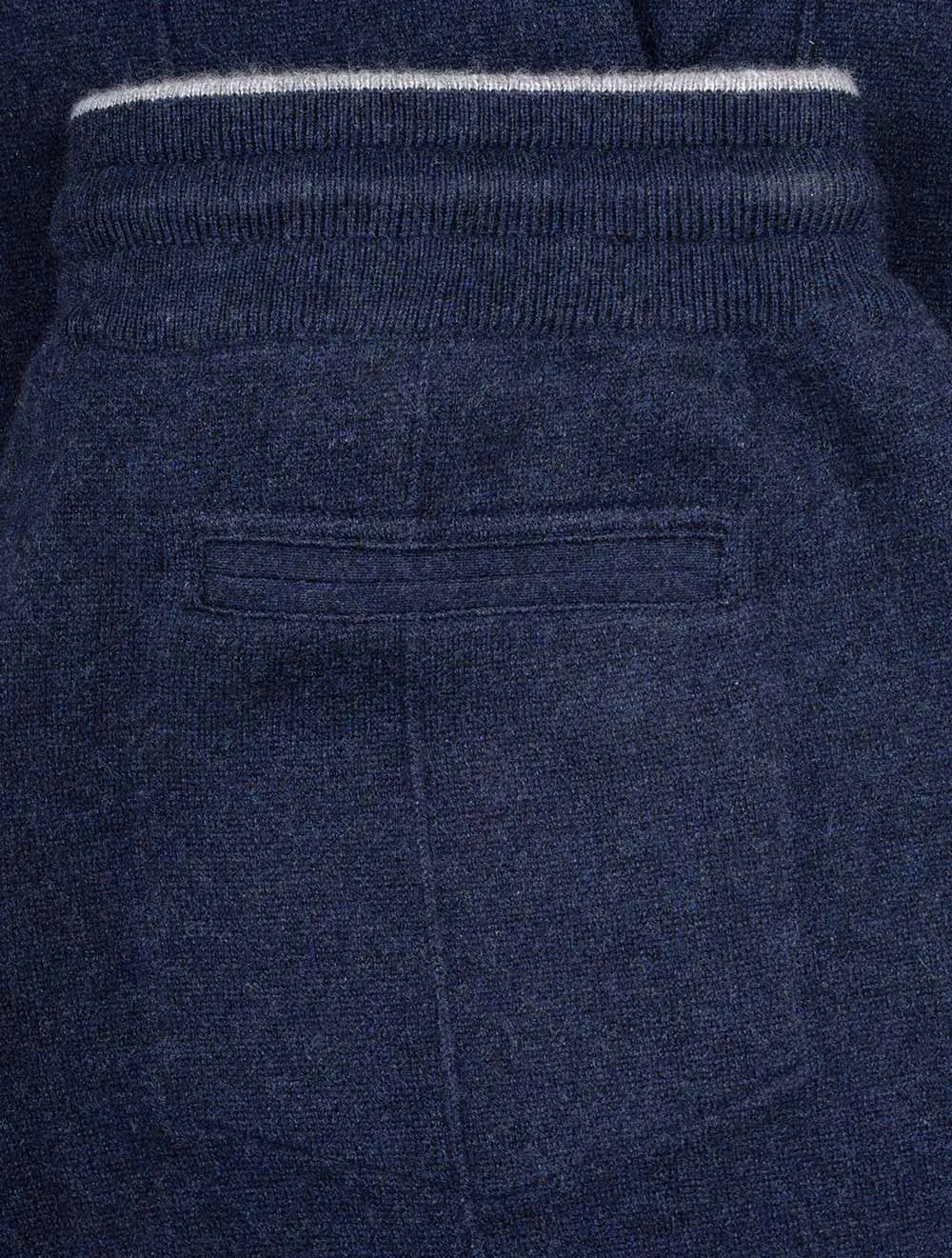 Cashmere Pantaloni Bottoms Navy