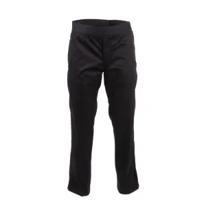 Chef Works Men's Lightweight Slim Trouser Black Size XS
