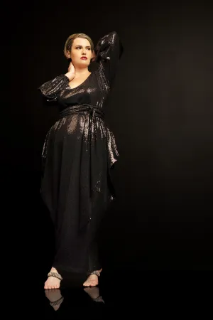 Classic Sequin Slouch Dress  JIBRI