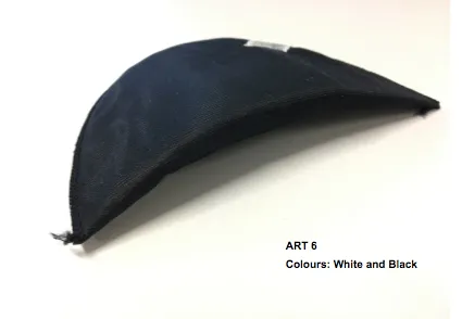 Covered Shoulder Pad - Set in sleeve