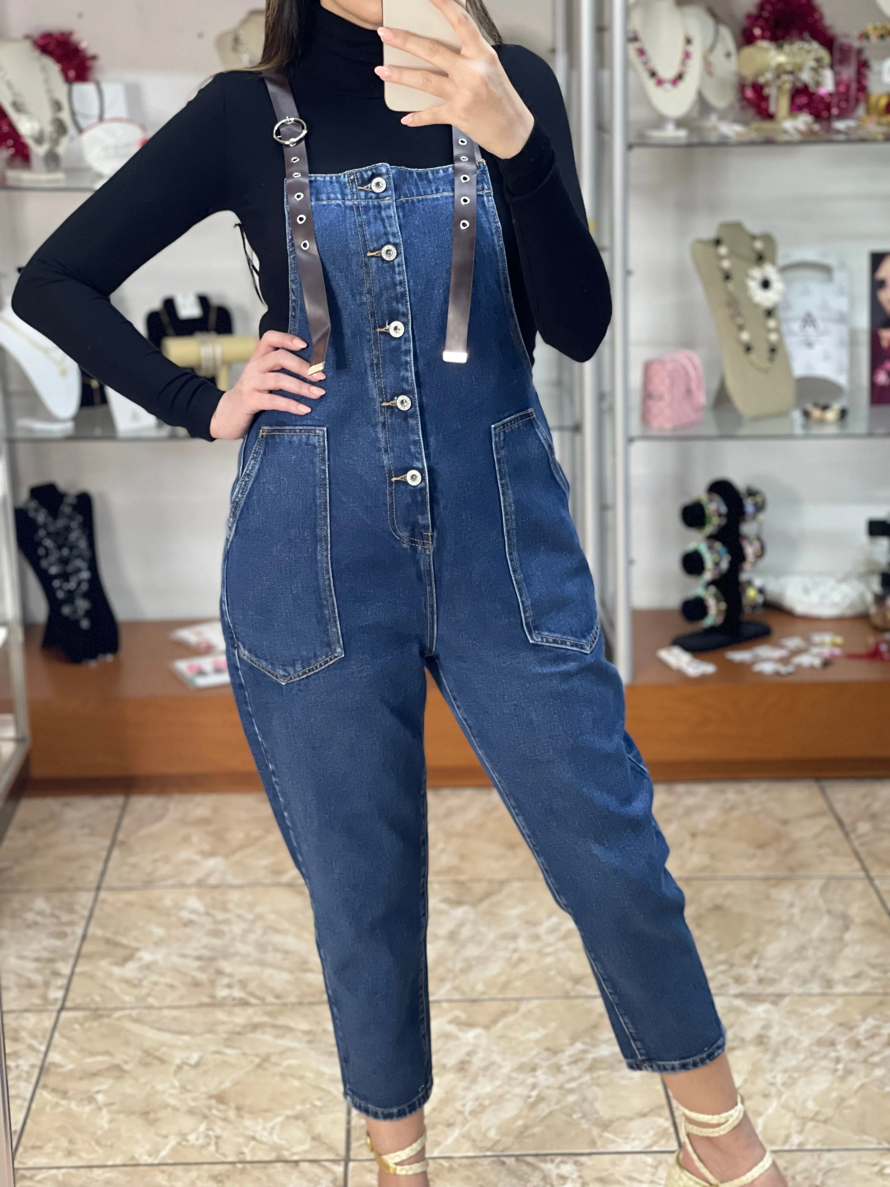Denim Jumpsuit