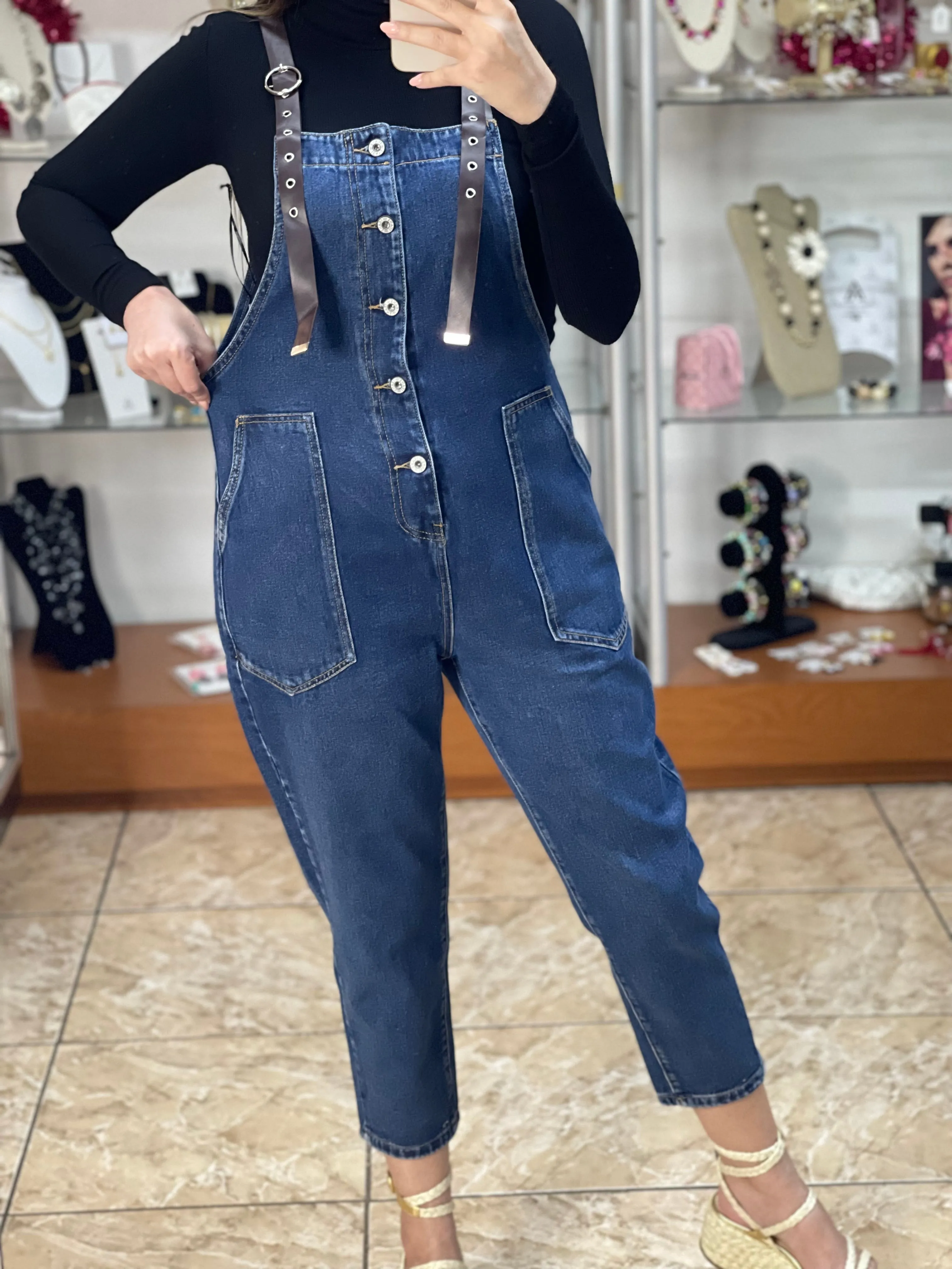 Denim Jumpsuit