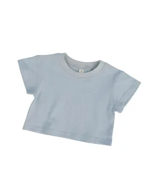 George Crop Tee Sky - wholesale