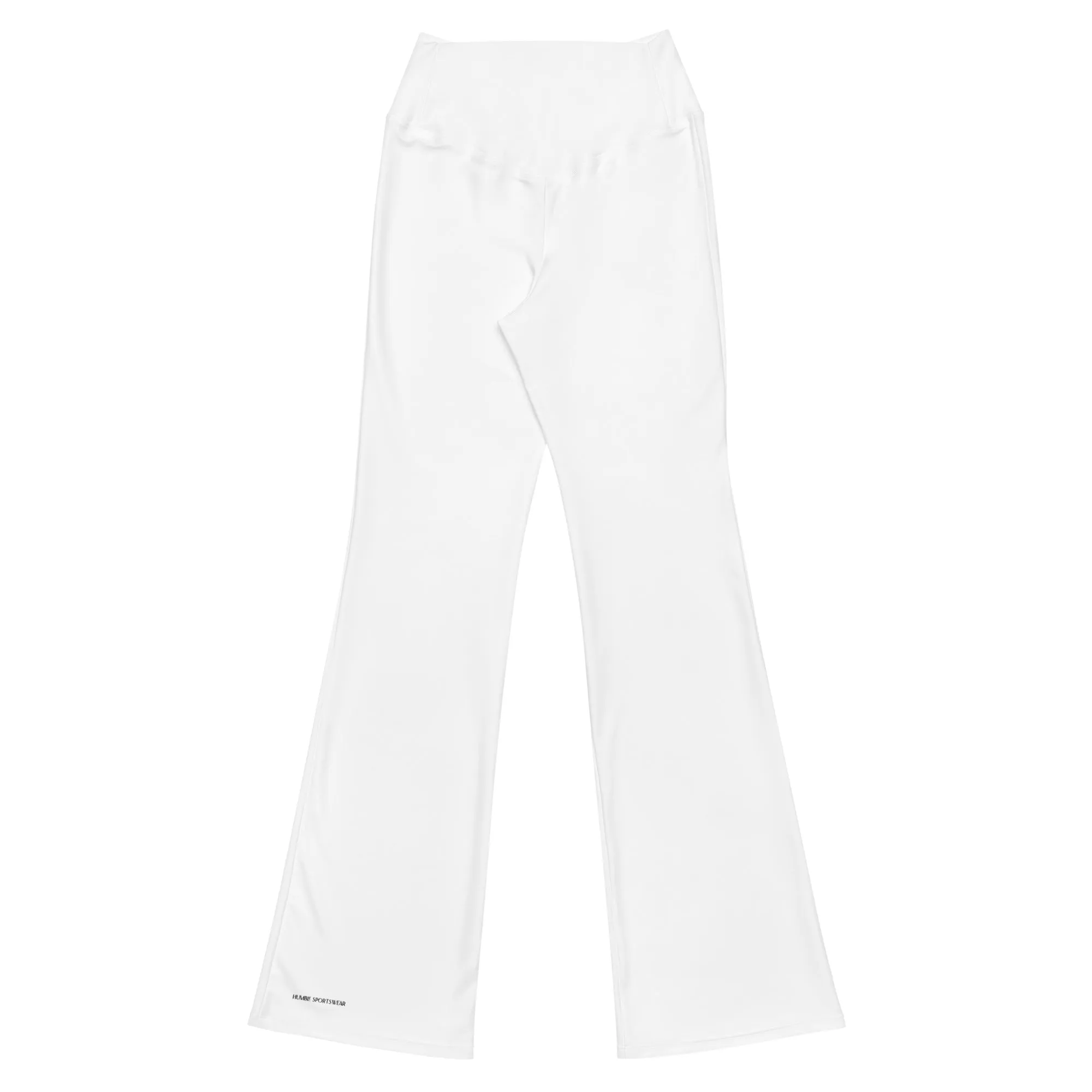 Humble Sportswear™ Women's White Flare leggings
