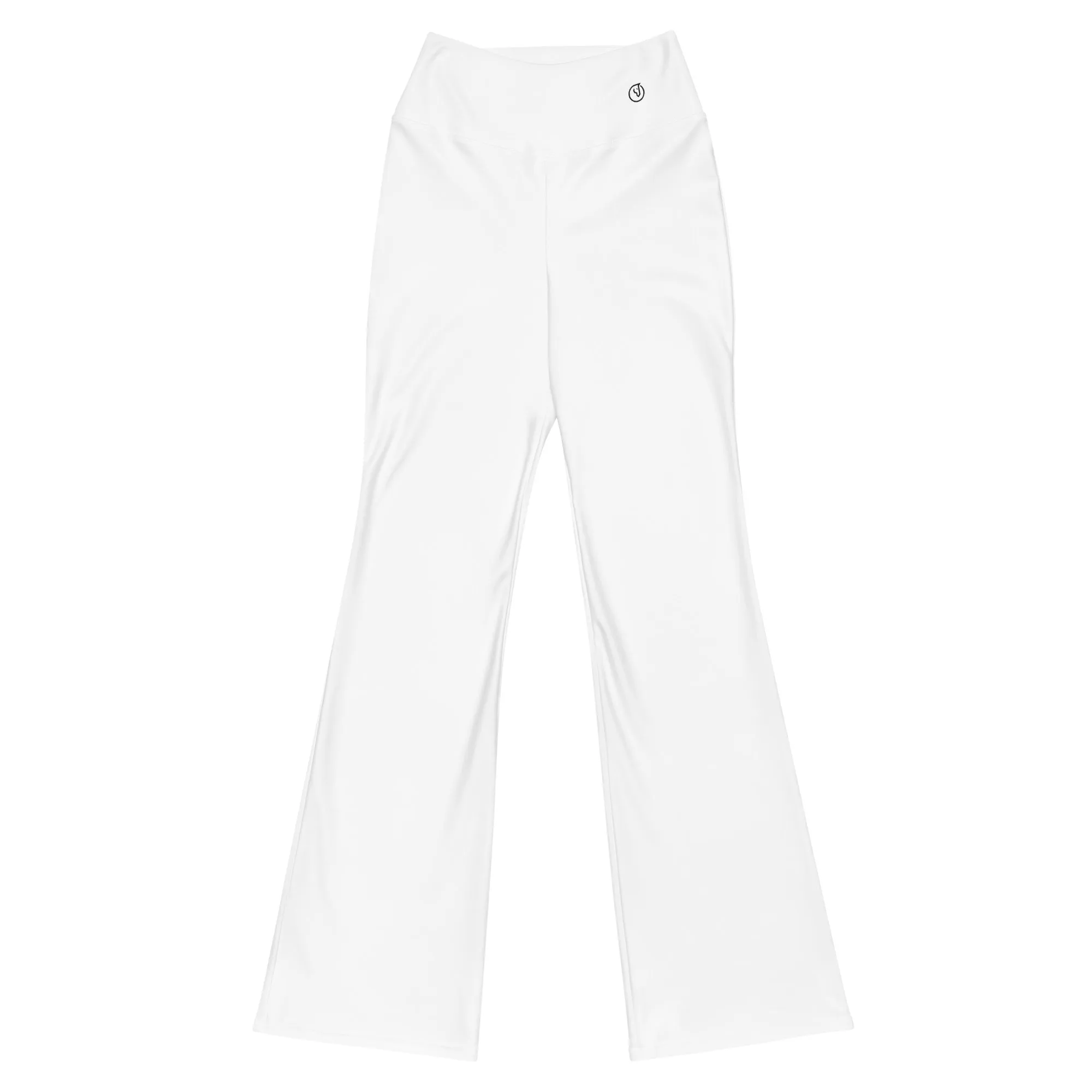Humble Sportswear™ Women's White Flare leggings