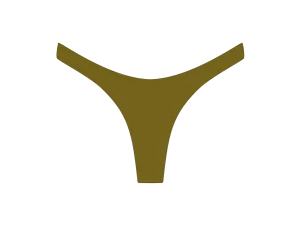 Khaki Chic 80's Bottoms