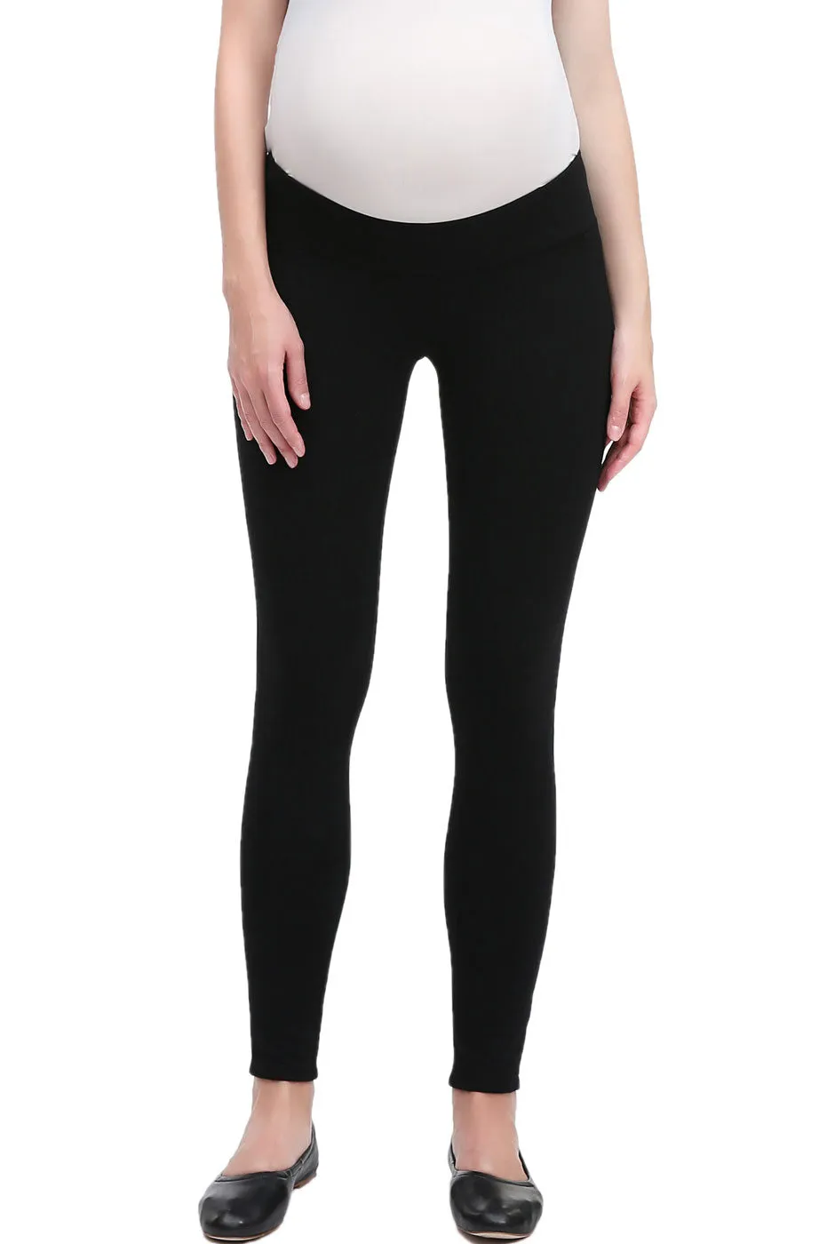 Kimi   Kai Maternity "Brandi" Under Belly Ultra Stretch Skinny Pants (28" Inseam)