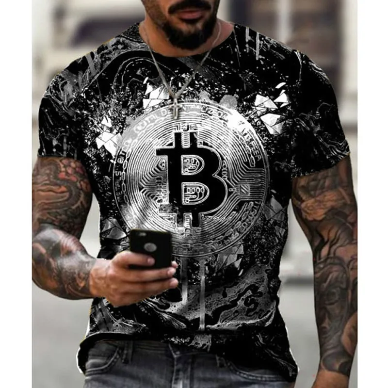 Loose Short Sleeve Sports Men's T-shirt, Leisure and Breathable Fitness Men's Wear