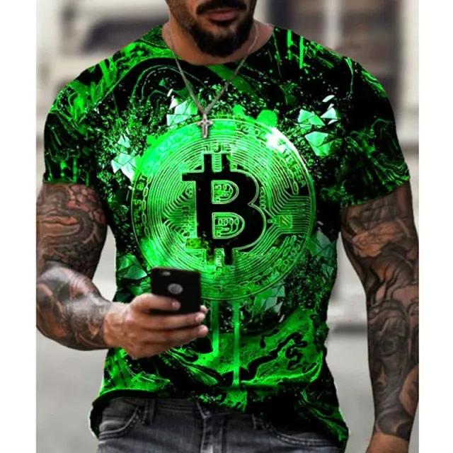 Loose Short Sleeve Sports Men's T-shirt, Leisure and Breathable Fitness Men's Wear