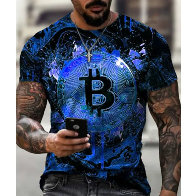 Loose Short Sleeve Sports Men's T-shirt, Leisure and Breathable Fitness Men's Wear