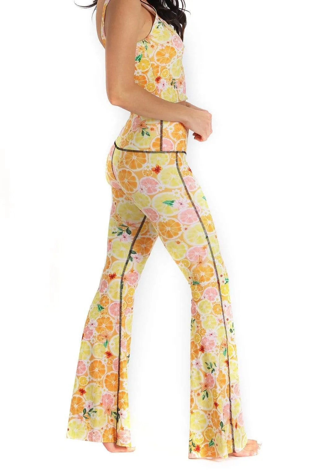 Main Squeeze Printed Bell Bottoms