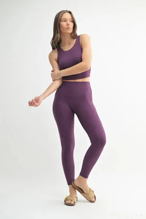 Mono B Venice High-Waisted Leggings  Soft, Sculpting & Ultra-Flattering