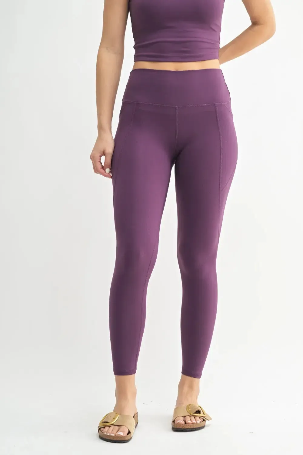 Mono B Venice High-Waisted Leggings  Soft, Sculpting & Ultra-Flattering