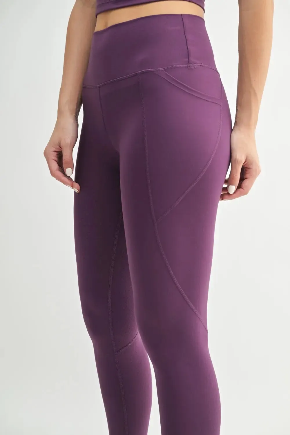 Mono B Venice High-Waisted Leggings  Soft, Sculpting & Ultra-Flattering