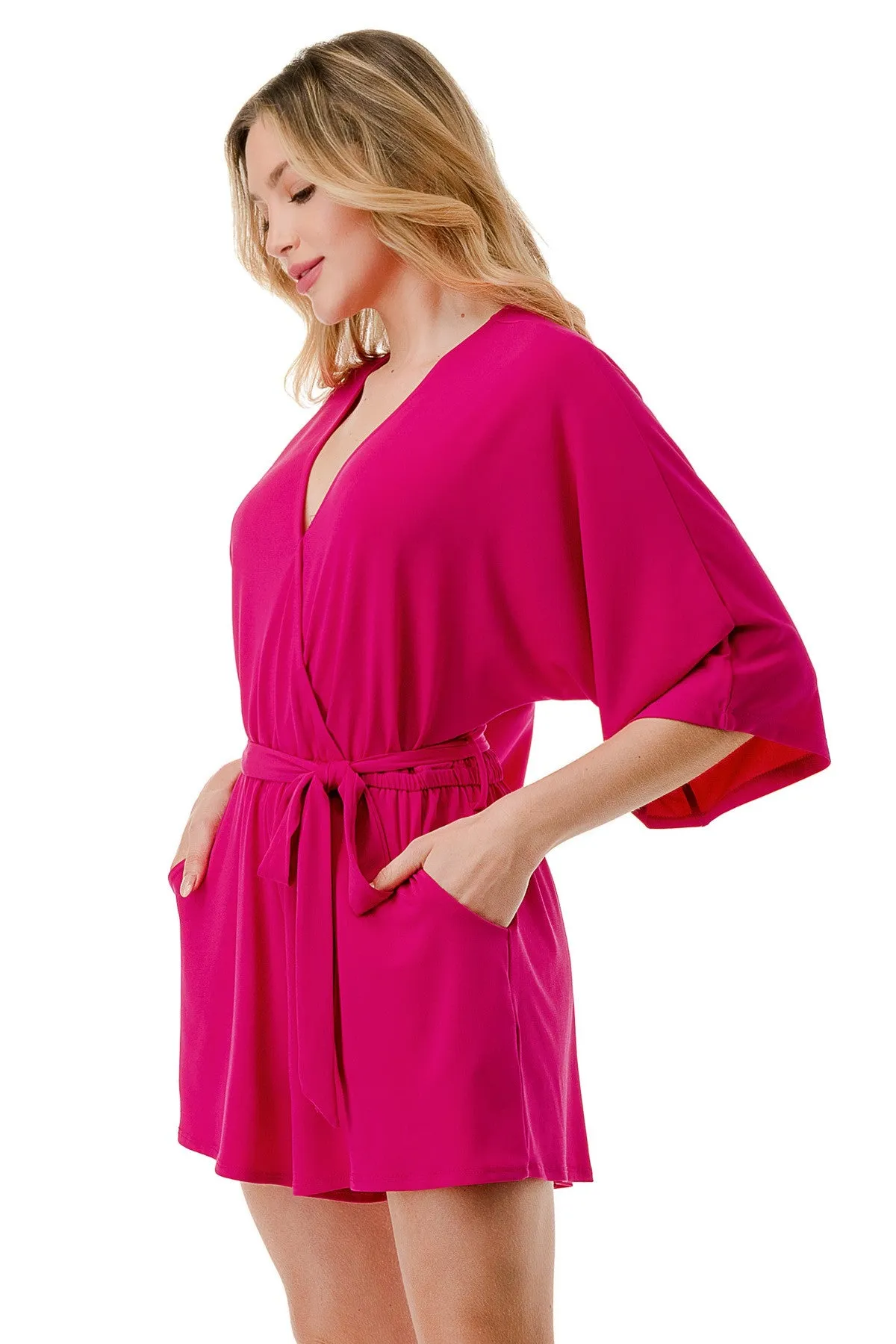 Pink and Pockets Romper