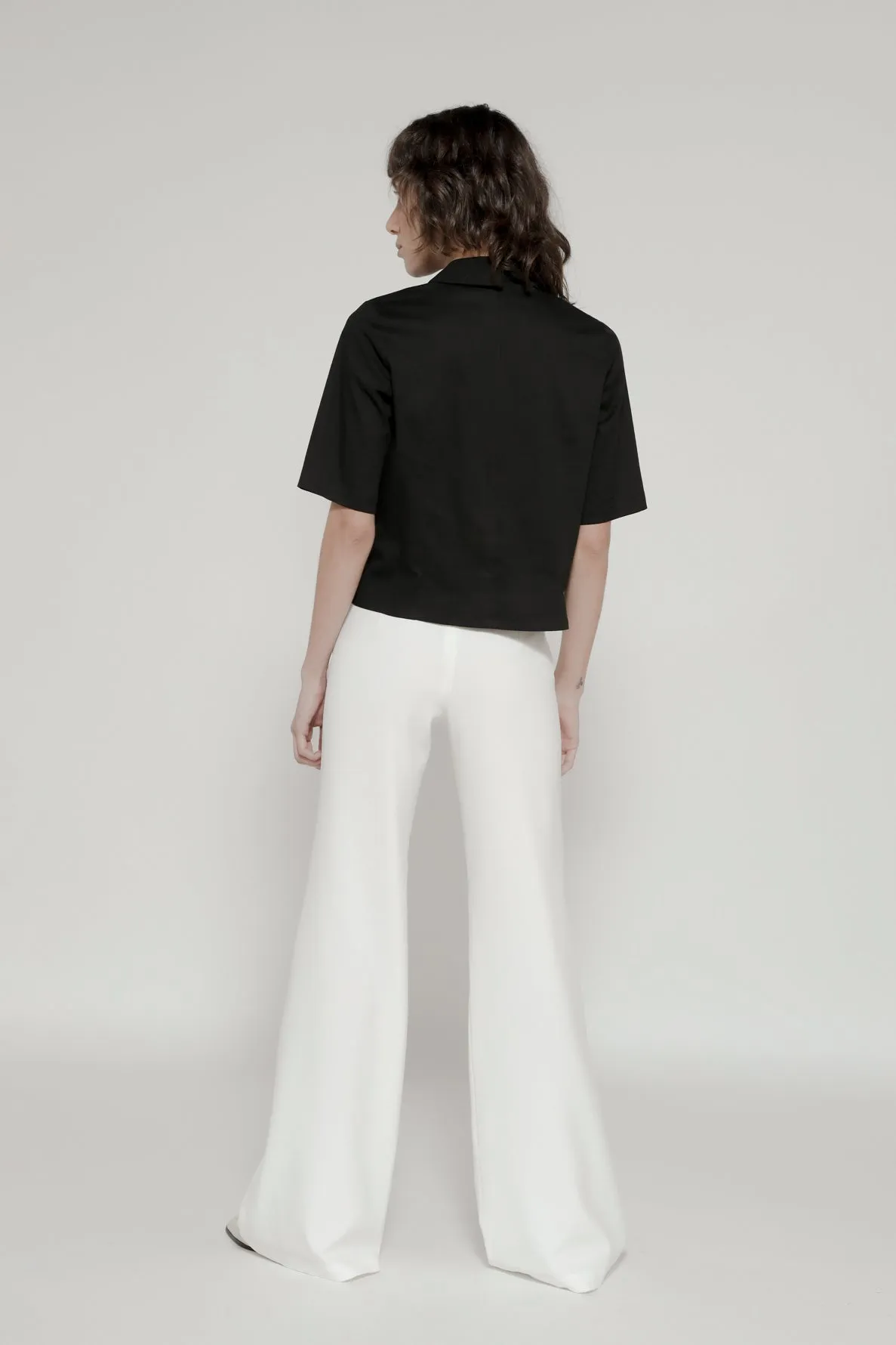 PLEATED TROUSERS