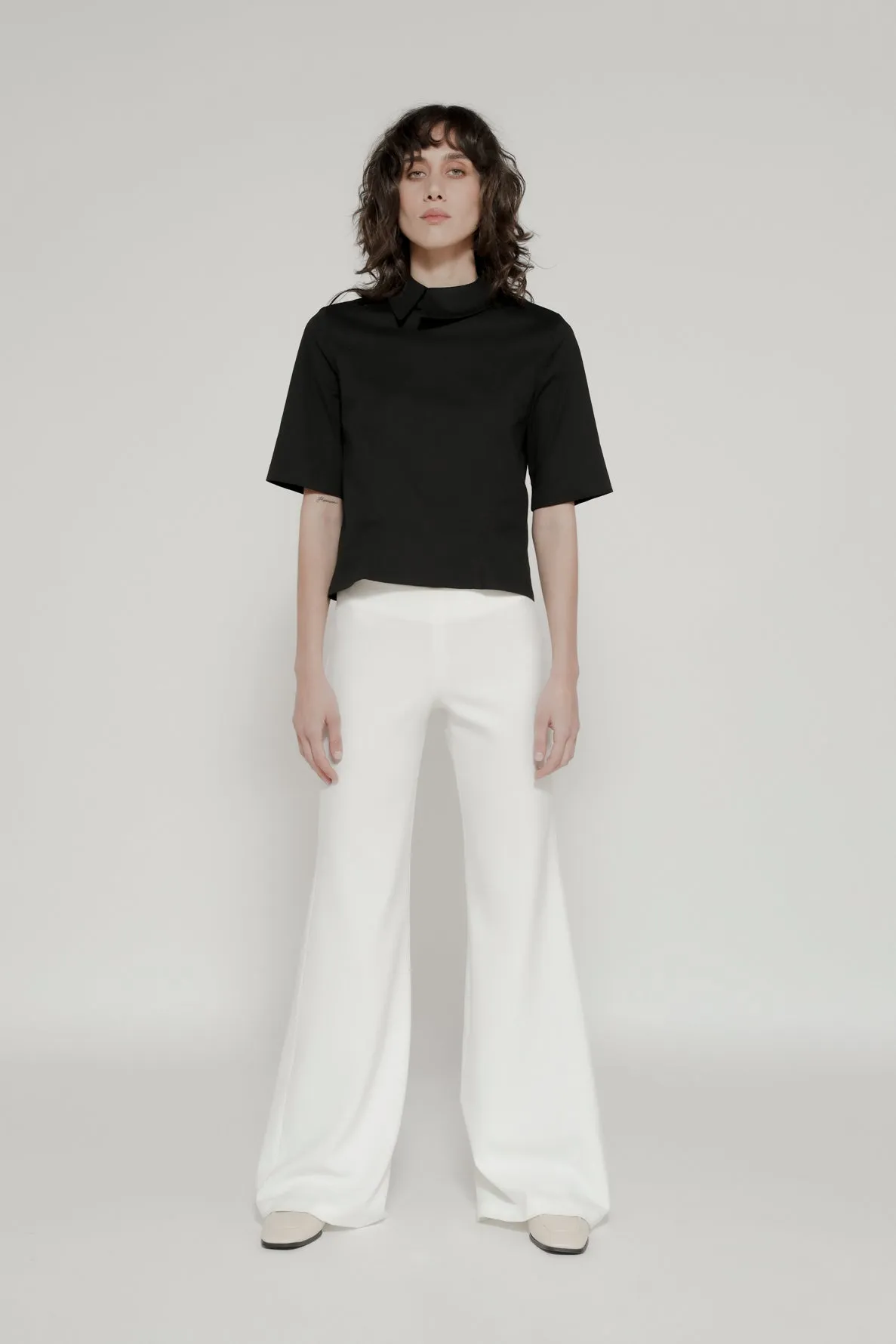 PLEATED TROUSERS