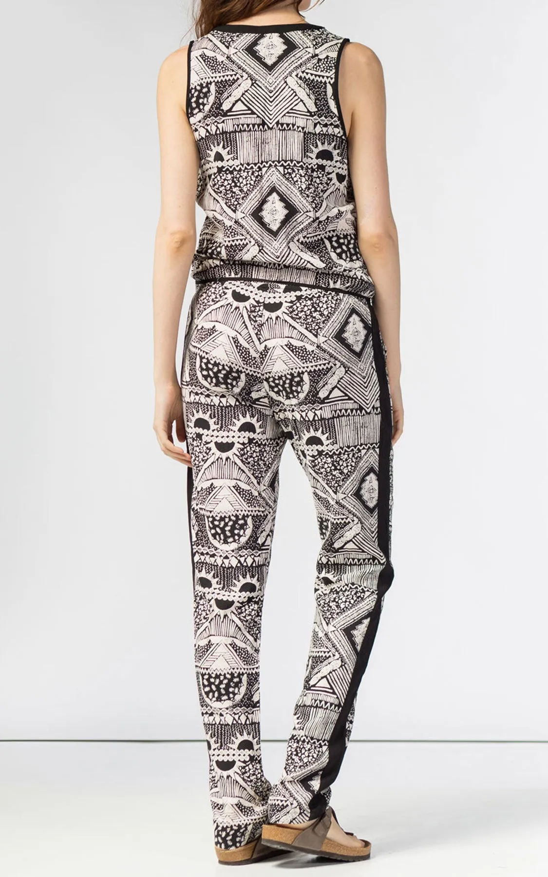 Point Zero zip-front printed Jumpsuit 8517001