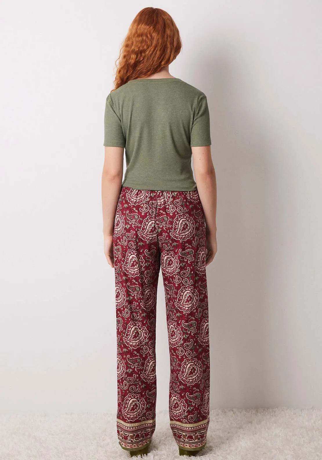 Pyjama Bottoms - Red