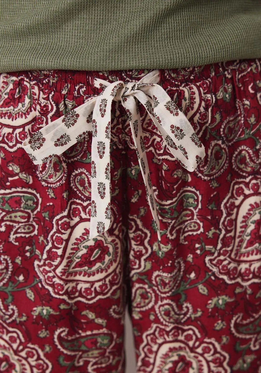 Pyjama Bottoms - Red