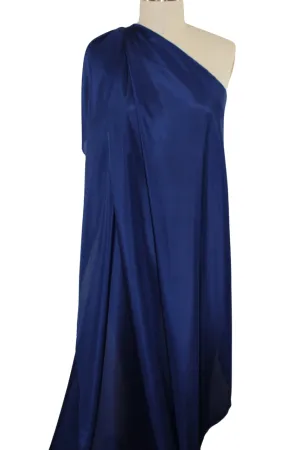 Silk Habotai Lining - Bright Navy
