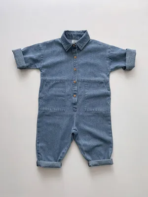 The Denim Boiler Suit