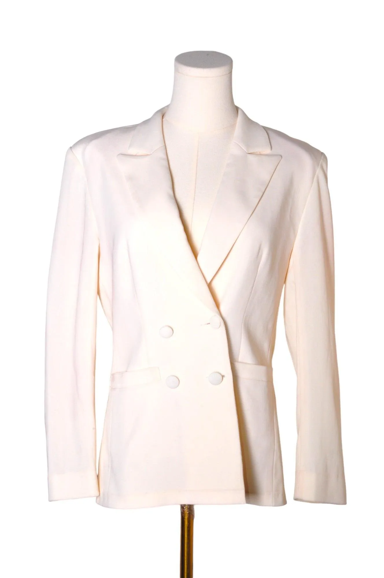 UNBRANDED Blazers Regular fit in White - M