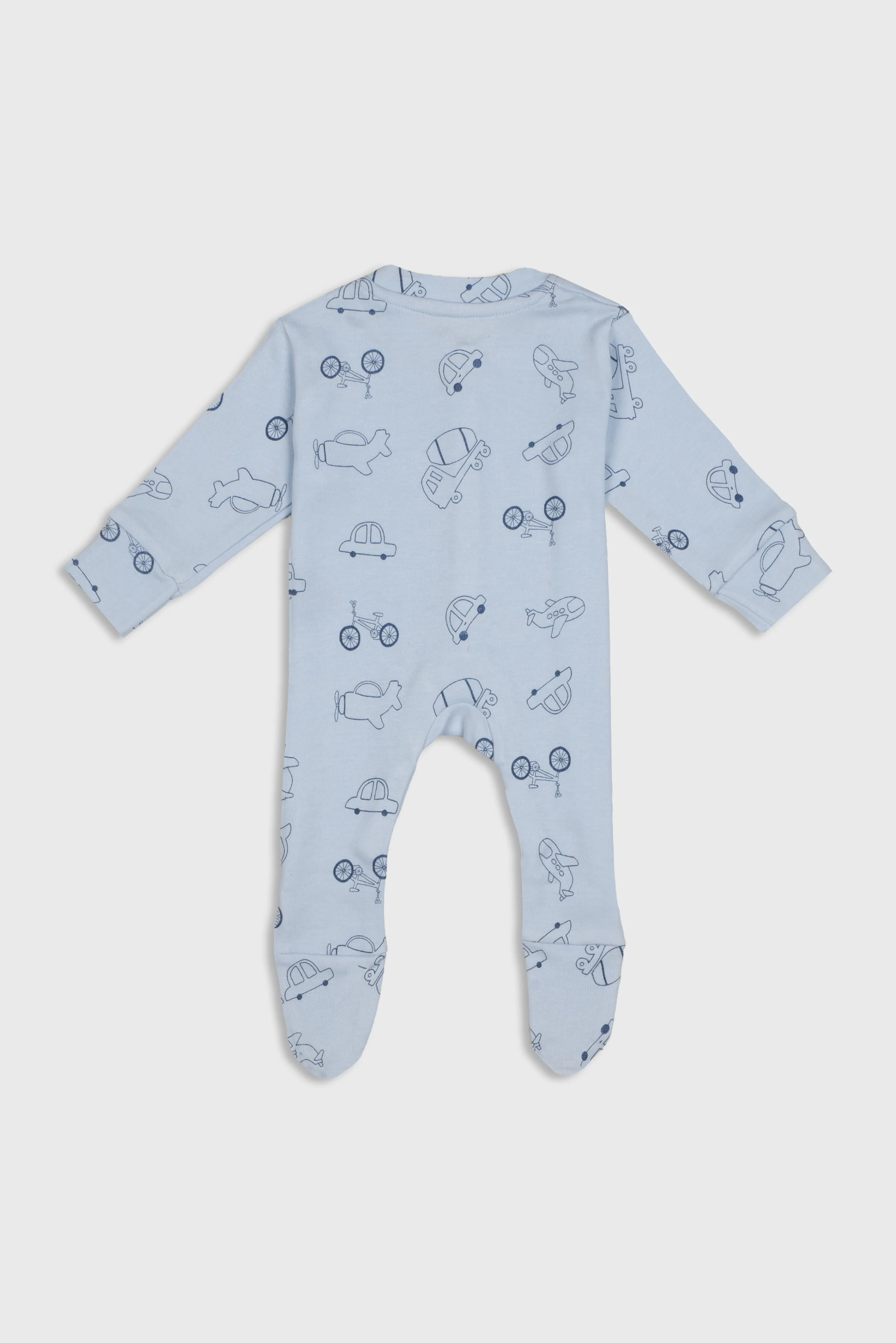 Wiggly Wheels Sleepsuit