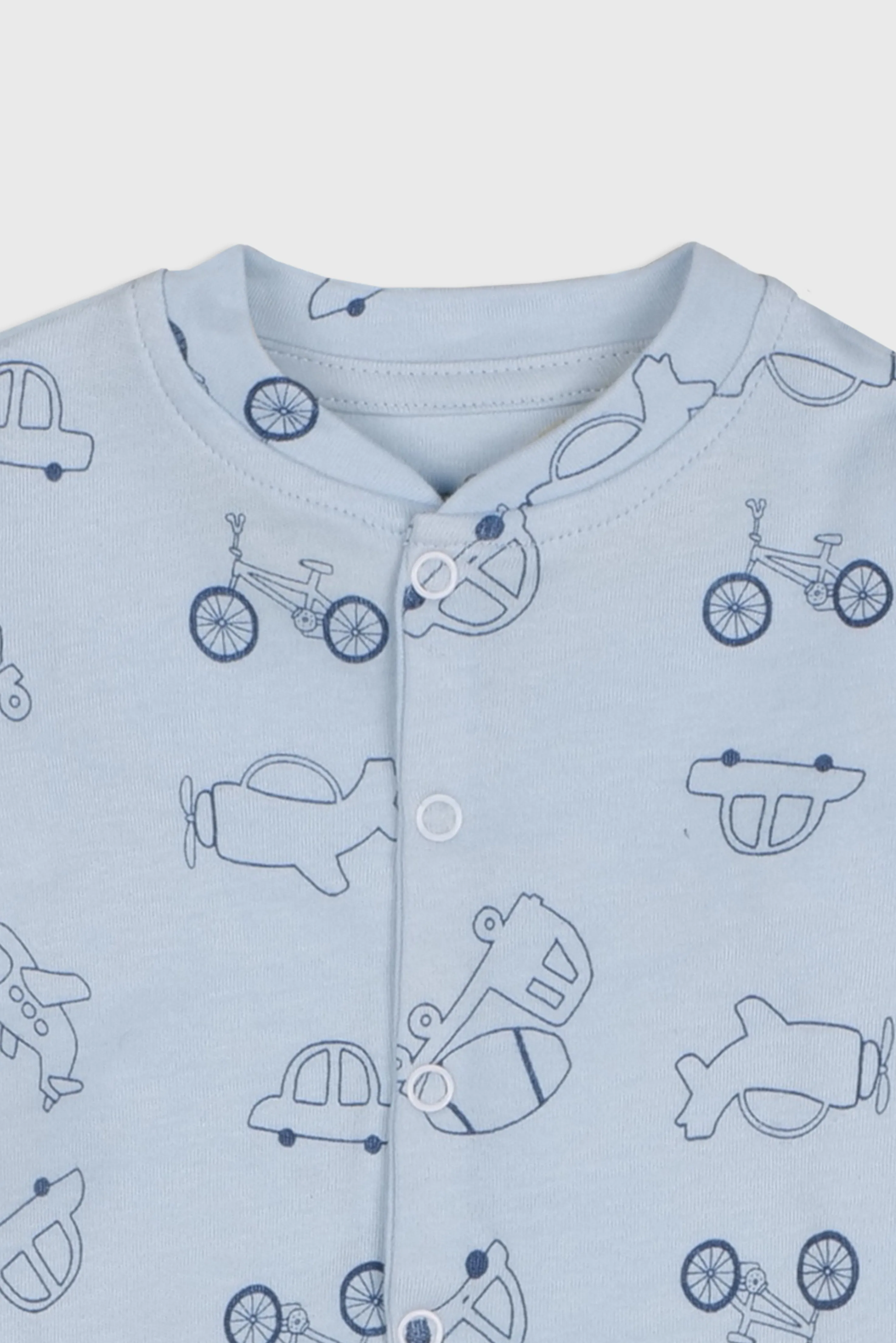 Wiggly Wheels Sleepsuit